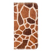 SB-IA11-FPSF/GF [iPhone 6 Plus/6s Plus専用 サファリレザーフリップケース ジラフ]