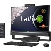 LaVie Desk All-in-one DA970/AAB 23.8型ワイド液晶 HDD4TB ブルーレイドライブ Windows 8.1 Update 64ビット ファインブラック PC-DA970AAB