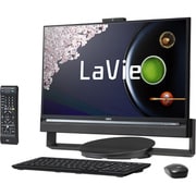 LaVie Desk All-in-one DA770/AA 23.8型ワイド液晶 HDD3TB ブルーレイドライブ Windows 8.1 Update 64ビット ファインブラック PC-DA770AAB