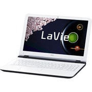 LaVie Note Standard（ラヴィ ノート スタンダード） NS100/A1W 15.6型ワイド/HDD500GB/DVDスーパーマルチドライブ/Windows 8.1 Update 64ビット/ホワイト PC-NS100A1W