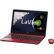 LaVie Note Standard(ラヴィ ノート スタンダード) NS550/AA 15.6型ワイド/HDD1TB/ブルーレイディスクドライブ/Windows 8.1 Update 64ビット/クリスタルレッド PC-NS550AAR