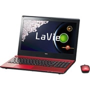 LaVie(ラヴィ) 15.6型ワイド液晶/1TB(SSHD)/ブルーレイドライブ/Windows 8.1 Update 64ビット/クリスタルレッド/ヨドバシカメラオリジナルモデル PC-NS350AAR-YC