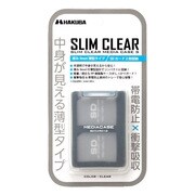 スリムメディアケースS SD クリア DMC-21SSDCL