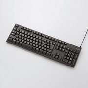 GM-TKFCM062BK [PS4専用 メンブレン式キーボード 108キー USB Lサイズ 1000万回高耐久 ブラック]