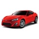 AHR1586 [RC 1/18スケール TOYOTA 86 III レッド]