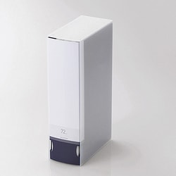 CD/DVD/Blu-ray対応ファイルケース 72枚収納 ブルー CCD-FB72BU
