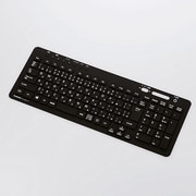 キーボード防塵カバー デスクトップ用 シリコンタイプ ブラック PKC-98NX14BK