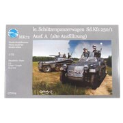 K7204 独・SdKfz250/1アルテ装甲兵車 Pak36搭載可 [1/72スケール プラモデル]