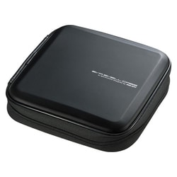 ブルーレイディスク対応セミハードケース 24枚収納 ブラック FCD-WLBD24BK