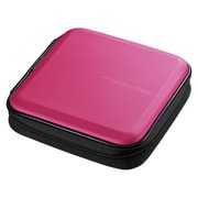 ブルーレイディスク対応セミハードケース 24枚収納 ピンク FCD-WLBD24P