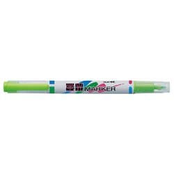 蛍光マーカー K2 ツイン 10本パック 緑 K2PM-L2GX10