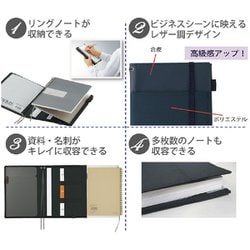 ヨドバシ.com - コクヨ KOKUYO ノ-V685B-D [カバーノート 2冊収容