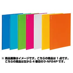ポケットファイルα ノビータα A4 24ポケット ピンク ラ-NF24P