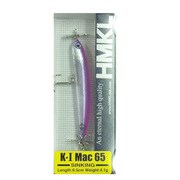 K-I Mac 65 Pink Purple Clear Holo [ハンクル ケイワンマック ミノー]