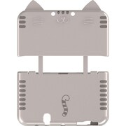 New3DSLL用シリコンカバーねこにゃんDX サバトラ