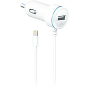 2.4A+1.0A Car Charger ホワイト AL-CCW11W