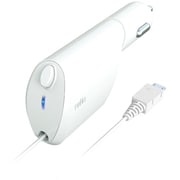 1.5A Micro USB Reel type Car Charger ホワイト RK-CCR21W
