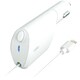 2.4A Reel type Car Charger ホワイト AL-CCR11W