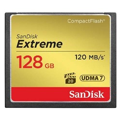 エクストリーム コンパクトフラッシュ 128GB 800倍速 UDMA7対応 SDCFXSB-128G-J61