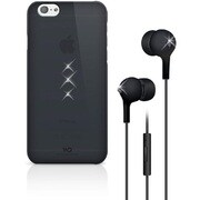 7007TRI6 [iPhone 6 Crystal Earphone Bundle ブラック]