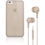 7007TRI56 [iPhone 6 Crystal Earphone Bundle ローズゴールド]