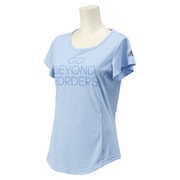 GYF11-S16972-J/S [蘭 半袖メッセージTシャツ W(WOMEN'S) Sサイズ]