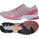 ランニングシューズ adizero Mana 7 W レディース 23.5cm ホワイト×シルバーメット×ソーラーピンク [B34540-235]