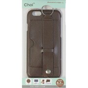 UN-0106BR [Choi＋ iPhone 6/6s 4.7インチ スタンドケース BR]