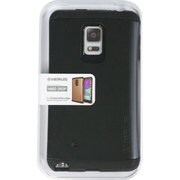 GALAXY Note Edge対応HARD DROP 衝撃吸収PC×TPU 2層構造ハイブリッドアーマーケース チャコールブラック VR-GNECSDLTD-BK