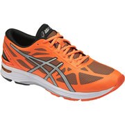 GEL-DS TRAINER20W ランニングシューズ メンズ 28.0cm フラッシュオレンジ/シルバー [TJR452]