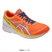 GELFEATHER GLIDE2 ランニングシューズ メンズ 28.0cm フラッシュオレンジ/ホワイト [TJR403]