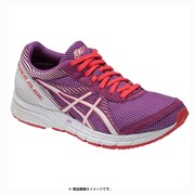 LADYGELFEATHER GLIDE2 ランニングシューズ レディース 25.0cm パープル/ホワイト [TJR835]