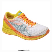 LADYGELFEATHER GLIDE2W ランニングシューズ レディース 23.5cm イエロー/ホワイト [TJR836]