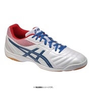 CALCETTO FS2 フットサルシューズ メンズ 25.5cm パールホワイト/ブルー [TST326]