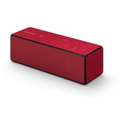 ワイヤレスポータブルスピーカー Bluetooth対応 レッド SRS-X33 RC