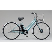 電動アシスト自転車 アルベルトe L型 26型 内装3段変速 6.2Ah T.スノーアクア EAL685