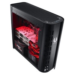 ブラック PCケース 透明パネル 赤色LED ヨドバシ.com - Bitfenix ビットフェニックス microATX対応