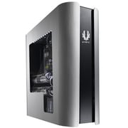 microATX対応 スリム型 サイドパネル透明アクリル PCケース シルバー BFC-PAN-300-KSWL1-RP