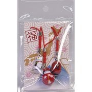 鈴根付3個セット 三福