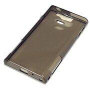 1467SHV31 [AQUOS SERIE mini SHV31専用 高透明TPUソフトケース 液晶保護フィルム付 クリアブラック]