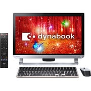 dynabook D81/PB 21.5型ワイド/HDD3TB/Blu-rayDiscドライブ/Windows 8.1 Update 64ビット/プレシャスブラック PD81PBP-HHA
