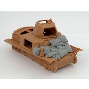 35272 伊・L6/40軽戦車用 防弾土嚢 [1/35スケール プラモデルパーツ 組立式]
