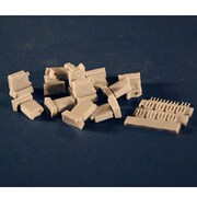 35282 独・20リットルジェリカン初期型 12個 [1/35スケール プラモデルパーツ 組立式]