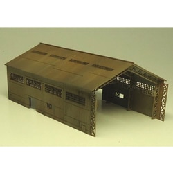 C-9 一号建屋 大型ヤード [1/700スケール ペーパーキット 組立式]