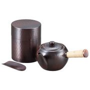 燕三 純銅急須・茶筒セット EM-8473