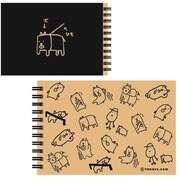 CD03814 [田辺画伯 かっこいい犬。 クロッキーノート いろんな犬]