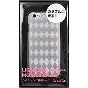 ライティングケース SVアーガイル [iPhone 6/6s 4.7インチ用ケース シルバー アーガイル]