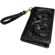 Carving Leather Work Case ブラック [iPhone 6/6s 4.7インチ用ケース]