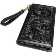 Carving Leather Work Case ブラック [iPhone 6 Plus/6s Plus 5.5インチ用ケース]