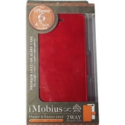 IMD-CA506RD [iPhone 6/6s 4.7インチ用2WAYレザーケース レッド]